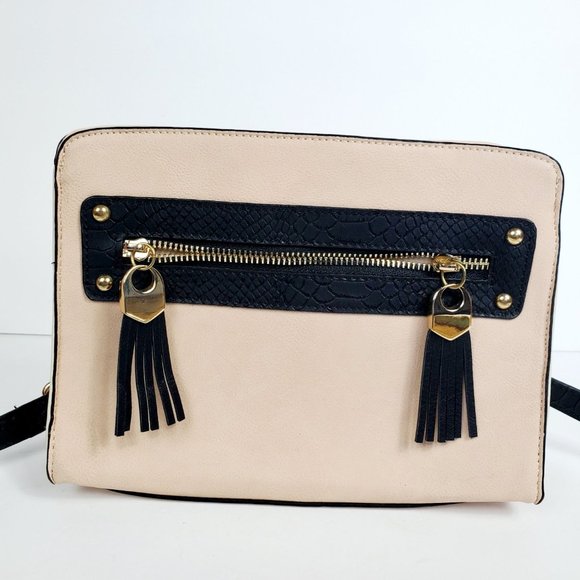 Pink Black tassel Golden Small Cross body Purse Mix no.6 - Picture 2 of 10